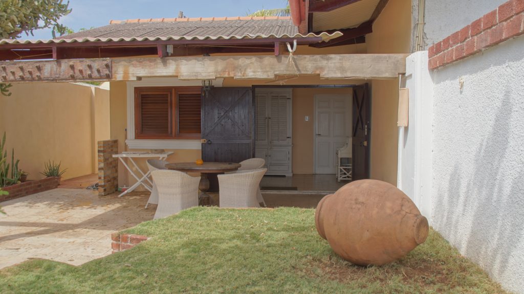 Ausblick zum Bungalow